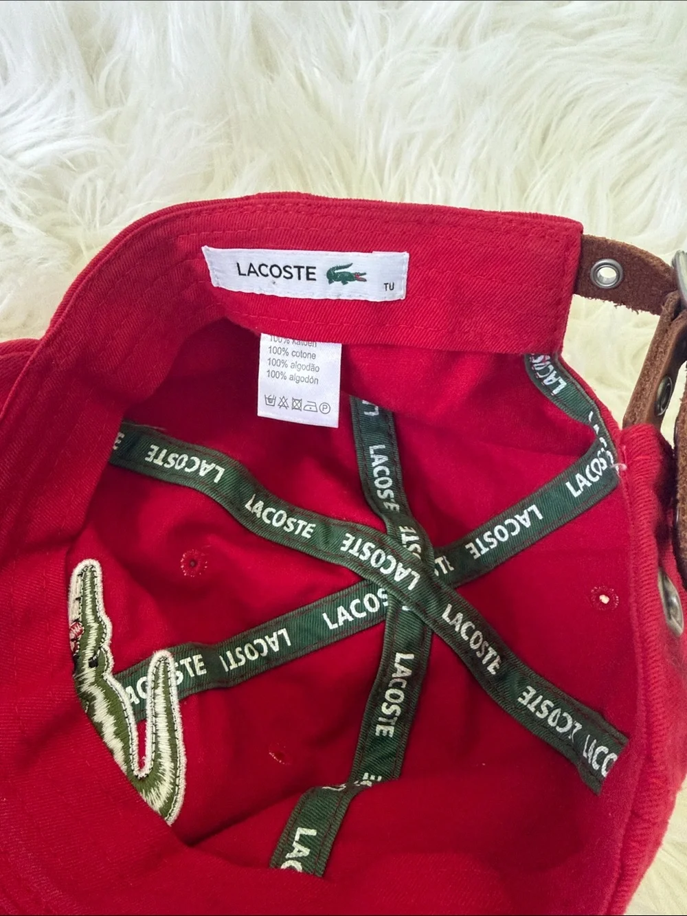 Lacoste Red Hat